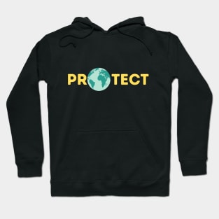 Protect the Earth light Hoodie